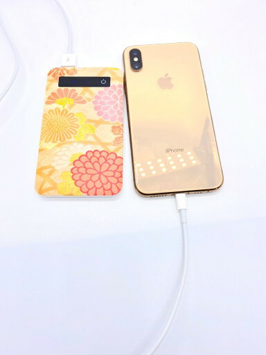 【送料無料】モバイルバッテリー☆和柄☆花柄☆オリジナル☆和小物 【送料無料】モバイルバッテリー☆和柄☆花柄☆オリジナル☆和小物