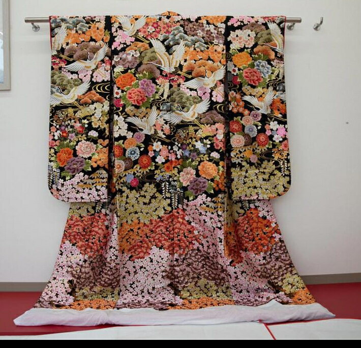 楽天市場】西陣織(種類(花嫁着物)色打掛)(和服|レディース 楽天市場】西陣織(種類(花嫁着物)色打掛)(和服|レディース