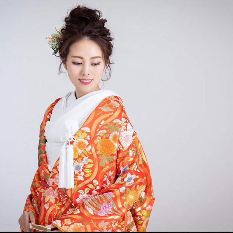 楽天市場】西陣織(種類(花嫁着物)色打掛)(和服|レディース 楽天市場】西陣織(種類(花嫁着物)色打掛)(和服|レディース