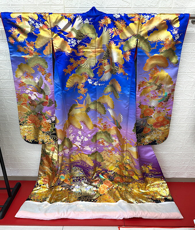 楽天市場】西陣織(種類(花嫁着物)色打掛)(和服|レディース 楽天市場】西陣織(種類(花嫁着物)色打掛)(和服|レディース