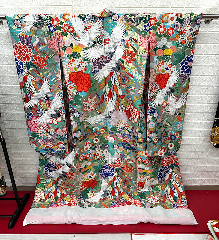 楽天市場】西陣織(種類(花嫁着物)色打掛)(和服|レディース 楽天市場】西陣織(種類(花嫁着物)色打掛)(和服|レディース