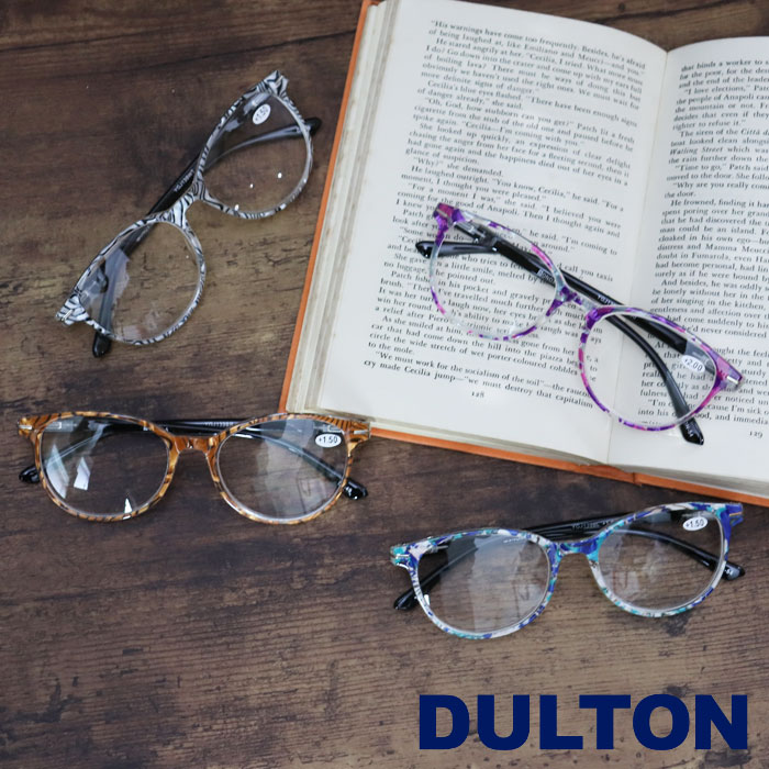 老眼鏡 おしゃれ レディース メンズ シニアグラス 女性 リーディンググラス ダルトン DULTON 眼鏡 老眼 メガネケース付き YGJ139 度数 1.0 1.5 2.0 2.5 3.0 ギフト プレゼント ブランド 敬老の日 父の日 母の日 メール便