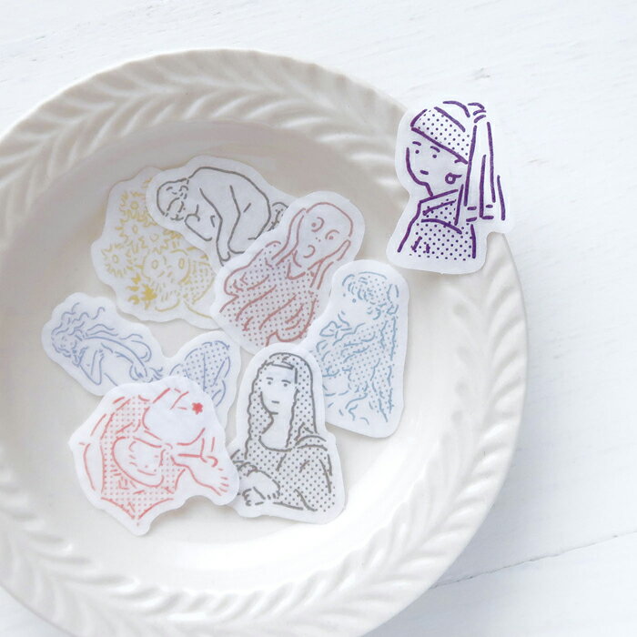 Rakuten - デコ シール デコレーション DECO FLAKE STICKER MATOKA マトカ デコフレークシール アート 手帳 ノート ステッカー シール おしゃれ かわいい 大人 動物 ダイナソー 恐竜 アニマル 犬 猫