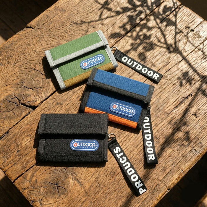 Rakuten - 財布 メンズ 三つ折り アウトドア 三ツ折リ財布 ルミナス コンパクト さいふ OUTDOOR PRODUCTS アウトドアプロダクツ ジュニア 学生 男の子 中学生 高校生 プレゼント ギフト