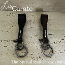 キーチェーン キーホルダー 革 金具 Iron The Spread Leather Key Chain シンプル 鍵 バッグ チャーム アウトドア LibCu...