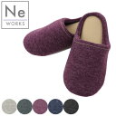 スリッパ 暖かい ルームシューズ かわいい あったか Ne WORKS Smith Slipper スミス レディース 室内用 メンズ 冬 ふわふわ 室内履き サンダル リビング デスクワーク かかとなし