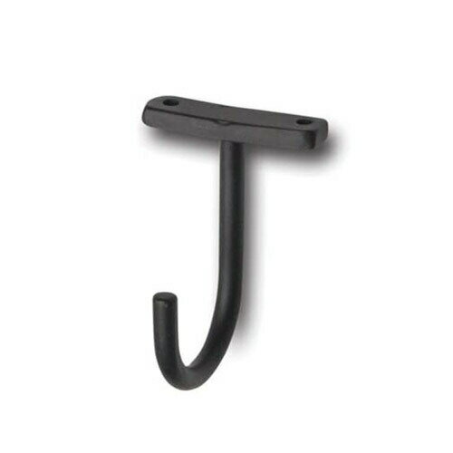 アイアン フック 金具 ハンギングフック シングル ハンギング ブラック 63141 引っ掛け 吊り下げ 天井 ..