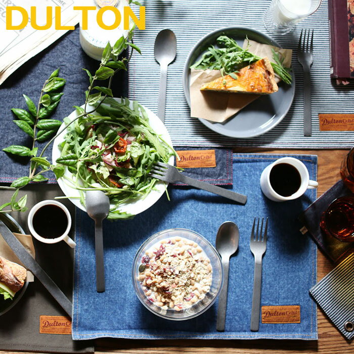 Cotton - DULTON ダルトン おしゃれ ランチョンマット プレイスマット 全5色 45×33cm G619-827 コットン プレースマット 生成り マット ランチョン 布 ナチュラル テーブルコーデ キッチン小物 カフェ メール便