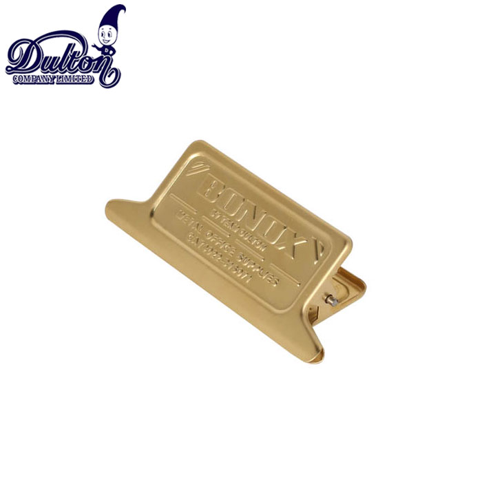 Rakuten - クリップ 文房具 DULTON かわいい ダルトン 収納 METAL CLIP 117-329BS メタルクリップ 文具 書類 ステーショナリー 整理 袋どめ デスク収納 事務用品 オフィス 整頓 事務 会社 学校