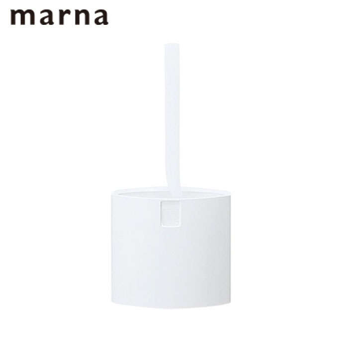 トイレブラシ おしゃれ マーナ ケース付き marna トイレ清掃 トイレ掃除 隙間 フチ スキマ 汚れ スリム..