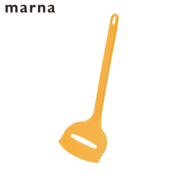 Rakuten - ターナー キッチン マーナ シリコン製 MARNA くずさず返せるワイドターナー 穴あきターナー ヘラ ナイロン ビーター フライ返し フライかえし 食洗機対応 卵焼き
