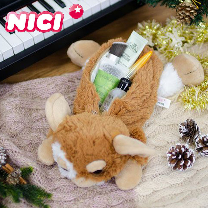 Rakuten - NICI ニキ フィギュアポーチ GREMLINS ギズモ ポーチ ペンケース 筆箱 小物入れ ぬいぐるみ おしゃれ マスコット 中学生 高校生 アニマル 動物 ギフト プレゼント グッズ かわいい