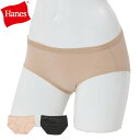 パンツ 下着 レディース コットン 綿 ストレッチ インナー ショーツ ヘインズ レギュラーショーツ Hanes コットンストレッチ ブラック ベージュ L M HW6EG203 スポーツウェア スポーツインナー アンダーウェア 女性用 ブランド おしゃれ ジム メール便