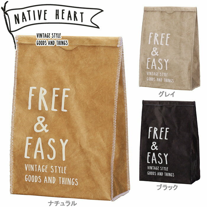Rakuten - ランチバッグ クラッチバック HEART NATIVE FREE&EASY お弁当袋 お弁当バッグ お弁当包み グッズ お弁当 ロゴデザイン レディーズ シンプル メンズ バッグ バック