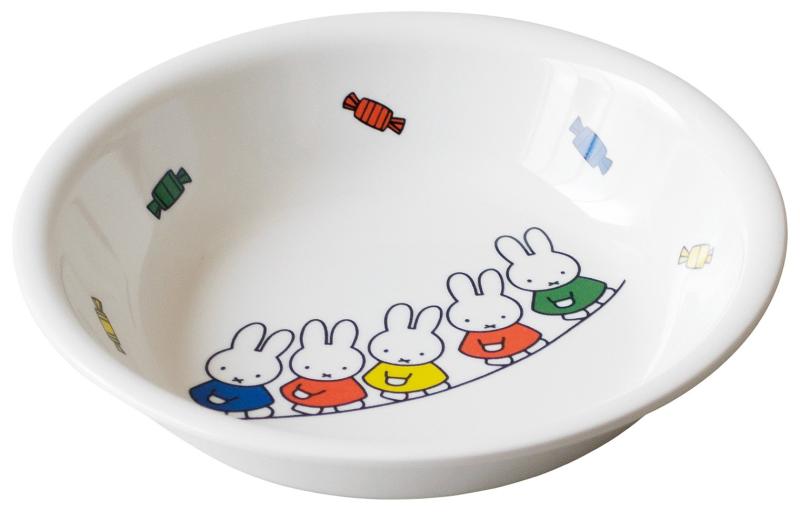 MIFFY スペースジョイ ミッフィーとおともだち 深皿 M-1305FT ホワイト