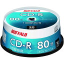 バッファロー 音楽用 CD-R 1回録音 80