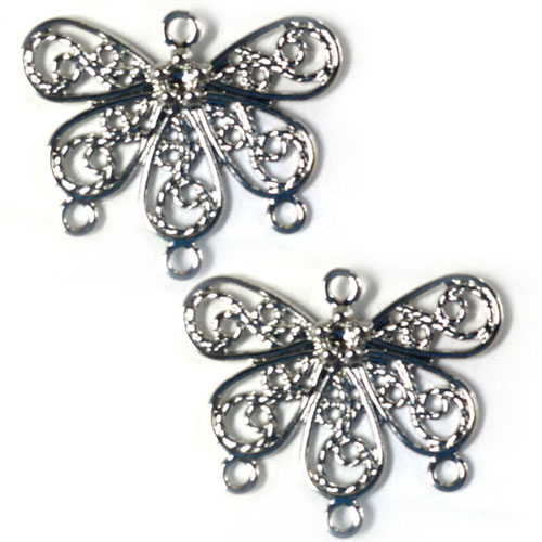 透かしパーツ シルバー［2枚セット］レジンクラフト フレーム ミール皿