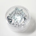 銀箔風ホイル【シルバー】レジン ホイル ネイル デコレーション ジェル