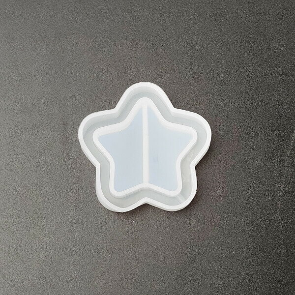 シャカシャカ シリコンモールド 星 シェイカー レジンモールド ハンドメイド用 スターのサムネイル