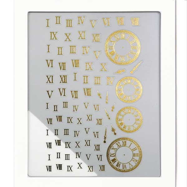 Resin club(レジンクラブ) ローマ数字 ゴールド シール　レジンシール