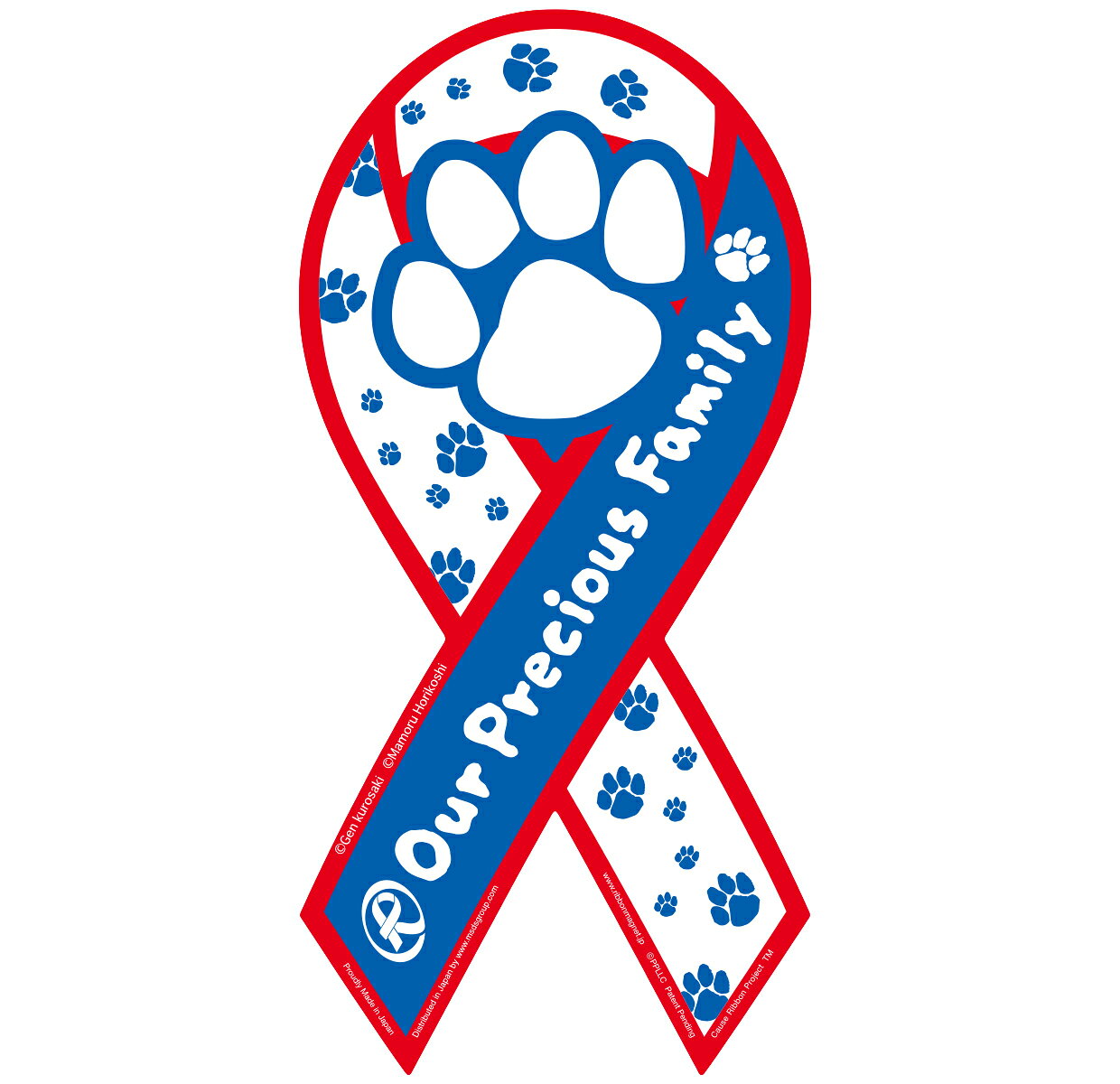 リボンマグネット OPF DOGFOOT