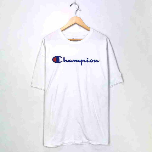 チャンピオン チャンピオンロゴTシャツ サイズ表記 XXL ホワイト champion プリント 半袖 刺繍 フロント ロゴ ビッグシルエット ビッグT ビッグサイズ White 白 古着 【602202】【中古】wv1912-1984 チャンピオン チャンピオンロゴTシャツ サイズ表記 XXL ホワイト champion プリント 半袖 刺繍 フロント ロゴ ビッグシルエット ビッグT ビッグサイズ White 白 古着 【602202】【中古】wv1912-1984