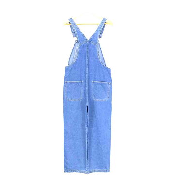 ギャップ オーバーオール サイズ表記 S ブルー 青 デニム GAP 古着【中古】wv2101-0258