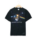 ピンク・フロイド バンドTシャツ サイズ表記 L ブラック PINK FLOYD プリント 半袖 バンT DELTA デルタ Black 黒 古着【中古】wv2101-1012(4)