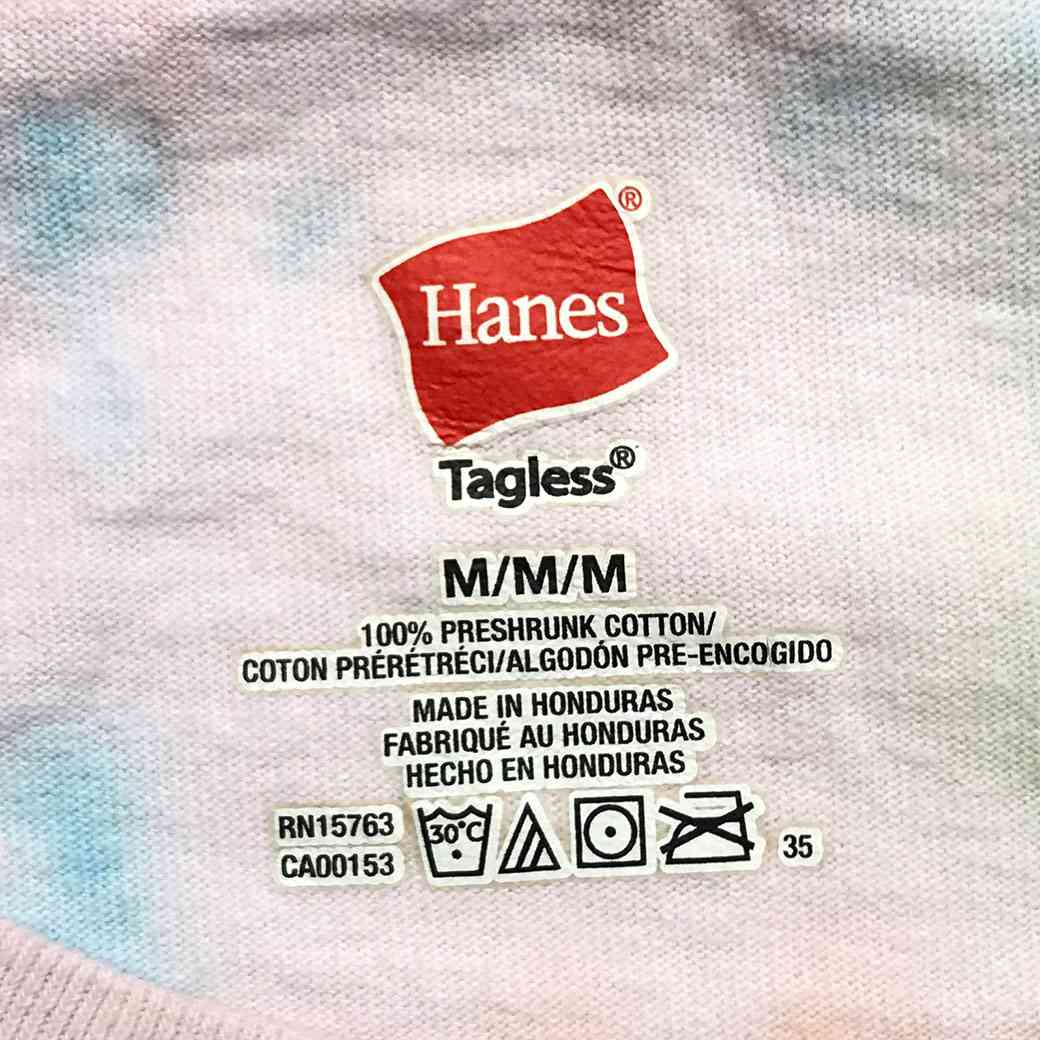 cafe press タイダイ Tシャツ サイズ表記 M マルチカラー 半袖 カフェ プレス Hanes ヘインズ 古着【中古】 wv2101-1516