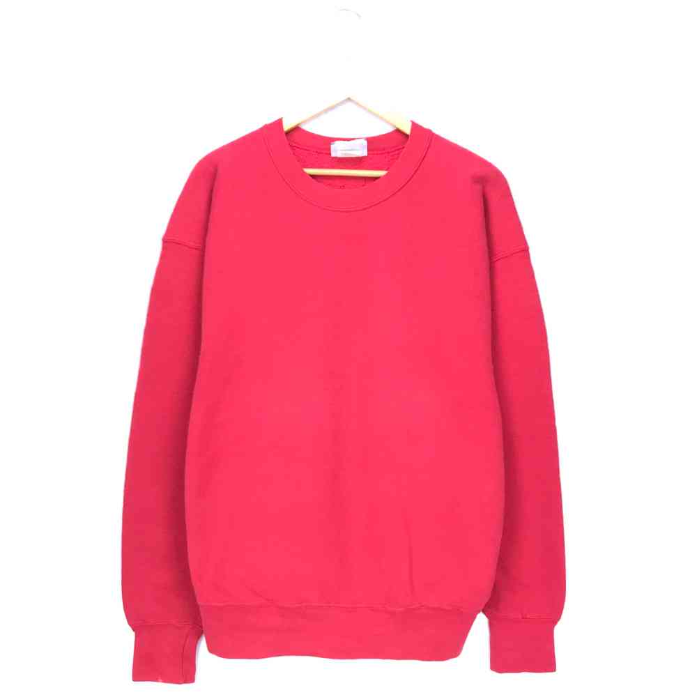 リー ブランドスウェット サイズ表記 XXL レッド Lee トレーナー 無地 ビッグサイズ ビッグシルエット RED 赤 古着【中古】wv2101-2011
