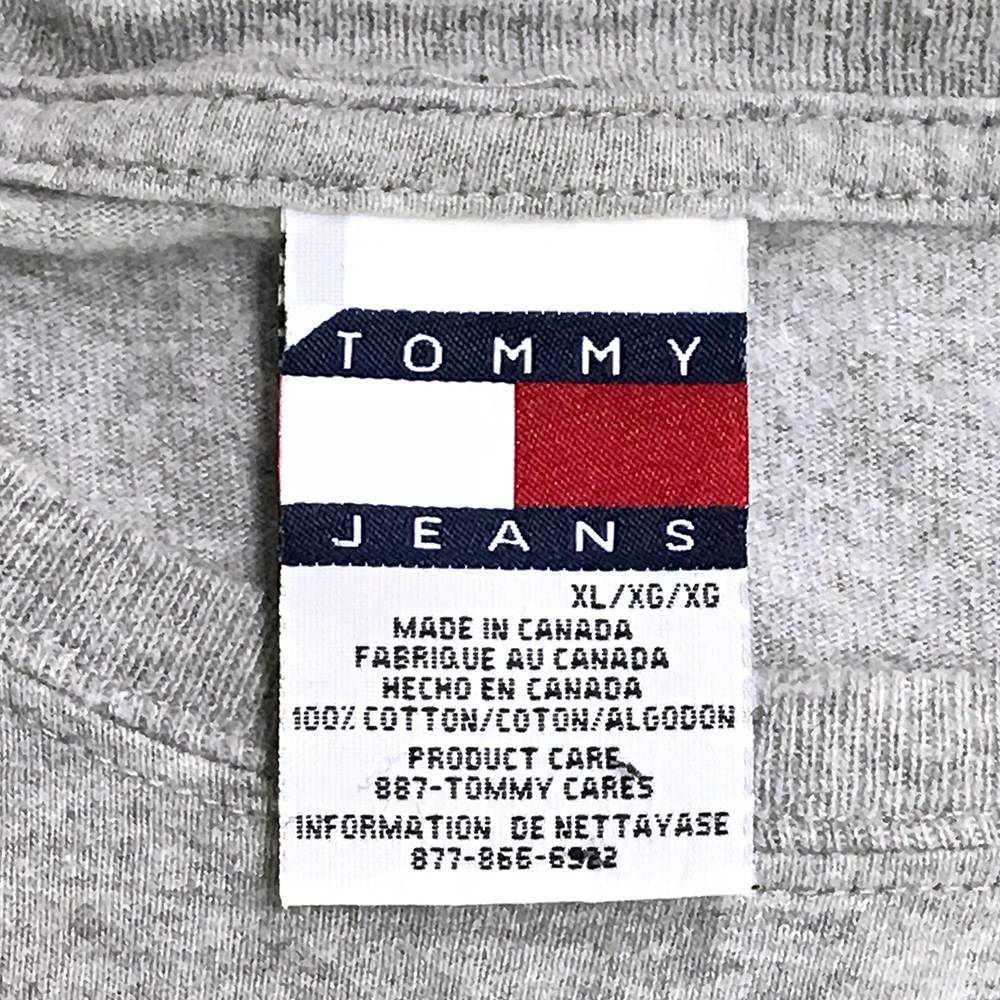 トミー ストリートブランドTシャツ サイズ表記 XL グレー 灰 TOMMY 古着【中古】wv1907-1427