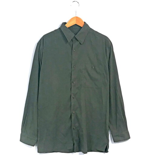 WEATHER PROOF フェイク スウェードシャツ サイズ表記 M カーキ トップス 長袖 無地 スエード 緑 khaki 古着【中古】wv1907-0212 WEATHER PROOF フェイク スウェードシャツ サイズ表記 M カーキ トップス 長袖 無地 スエード 緑 khaki 古着【中古】wv1907-0212