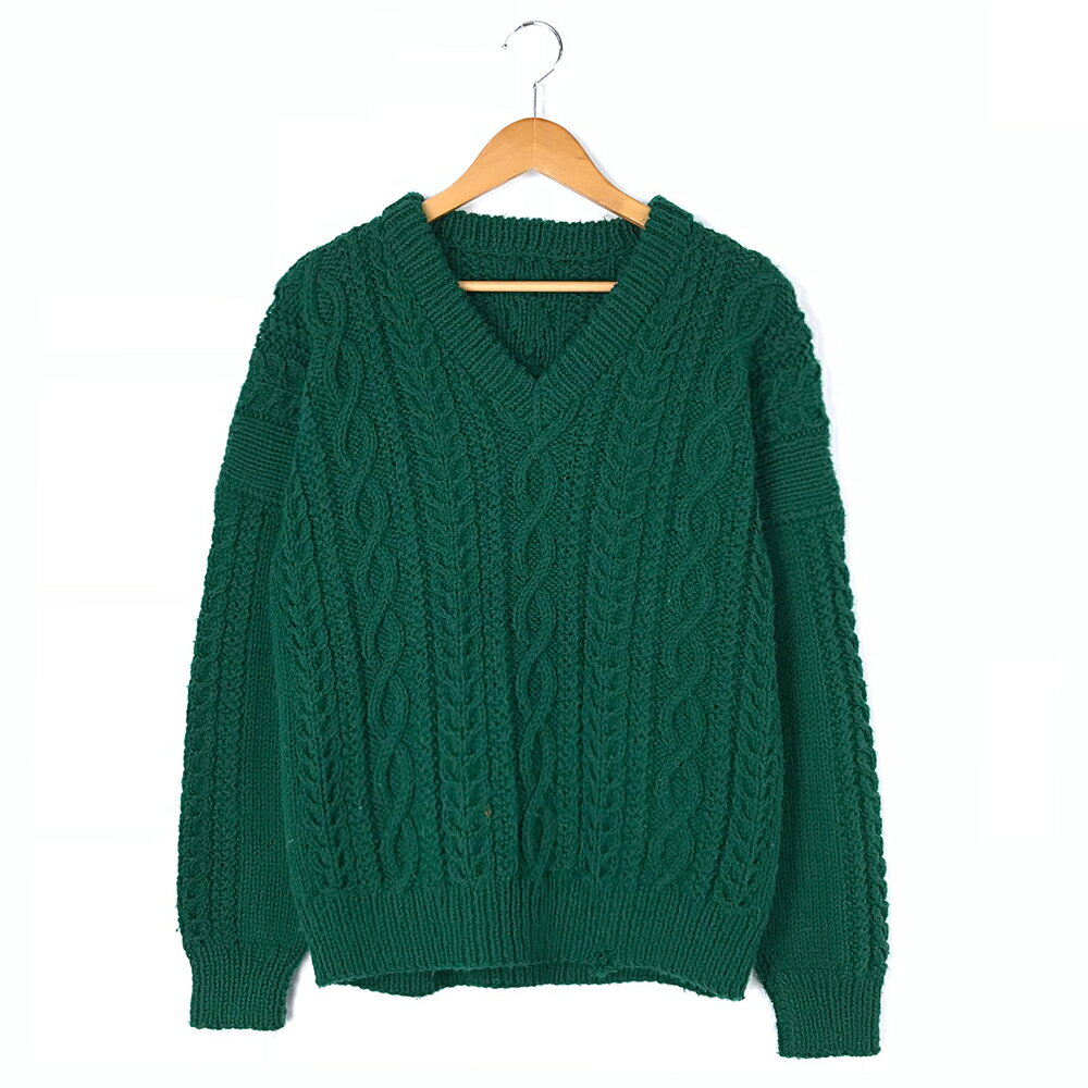 13410 メンズ ニット 緑色|ファッション 13410 メンズ ニット 緑色|ファッション