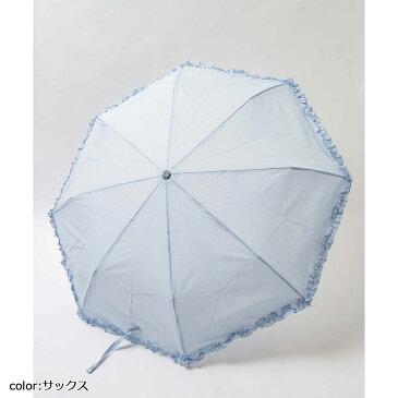 SALE19%OFF セイウケンヨウフリルカサ 傘 雨傘 梅雨 フリル ギンガム ギンガムチェック チェック サクランボ さくらんぼ チェリー ハート 花柄 小花柄 可愛い レパード サックス ひょう ヒョウ 豹柄 レディース 女性 WEGO ウィゴー wego