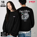 【SALE 3299円→2749円】アソートグラフィックプルオーバー スウェット トレーナー メンズ レディース ユニセックス トップス 長袖 グラフィック プリント バックロゴ 柄スウェット カレッジロゴ S M L春 秋 冬 男女兼用 WEGO ウィゴー
