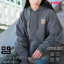 【SALE 5499円→3299円】ピグメントグラフィックプルパーカー トレーナー パーカー スウェット メンズ レディース ユニセックス 男女兼用 バックロゴ トップス 長袖 秋 春 WEGO ウィゴー