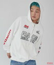 別注HondaグラフィックZIPパーカー スウェット パーカー メンズ レディース ユニセックス 男女兼用 ジップパーカー ホンダ Honda ウィゴー WEGO