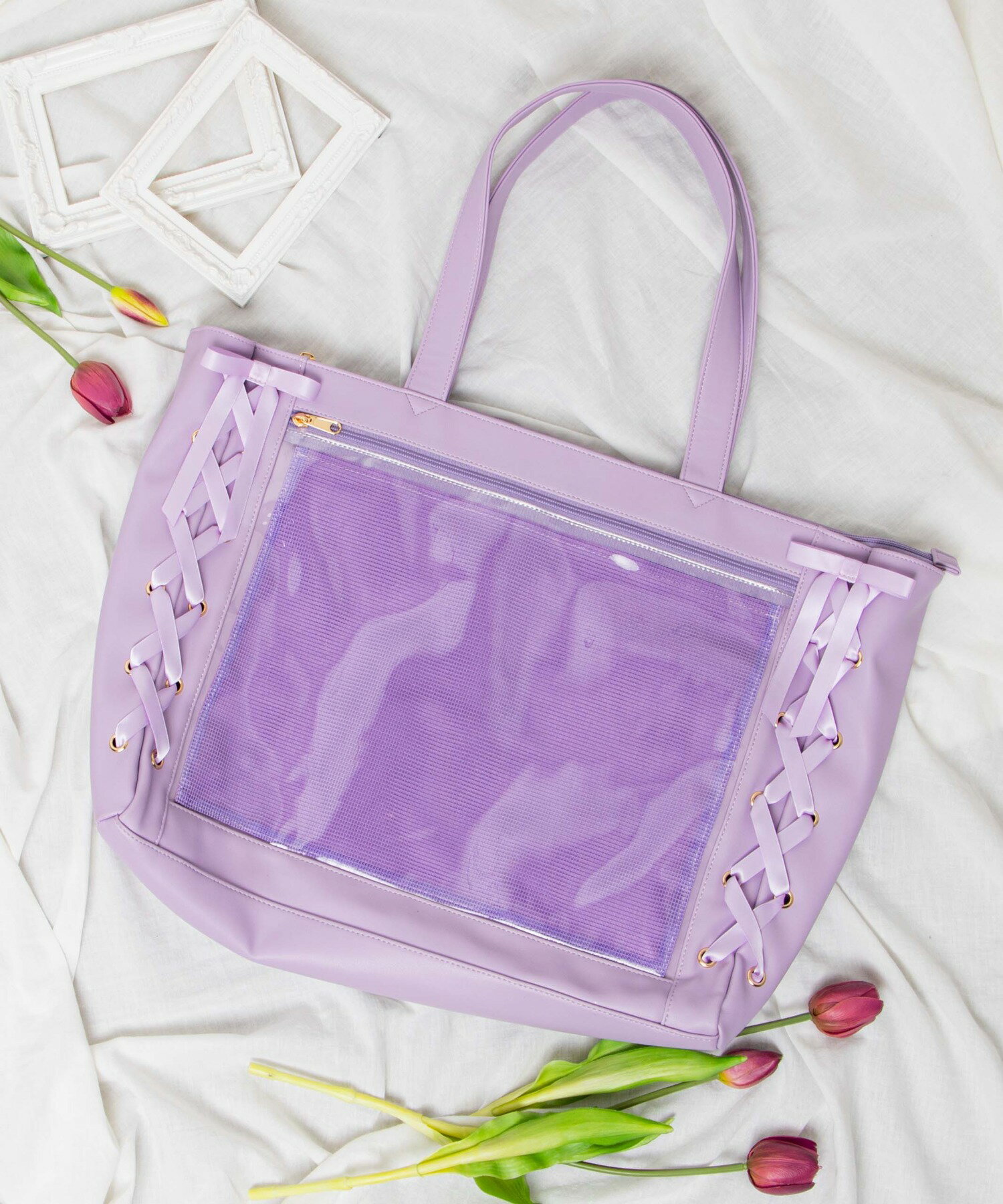 楽天市場】a3 痛バッグ（カラーパープル）（バッグ・小物