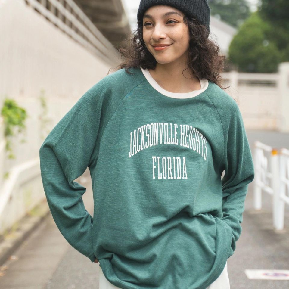 【SALE2199円→1749円】ヴィンテージロゴラグランLT ロンT Tシャツ レディース メンズ トップス カットソー 長袖 ラグランT ロングスリーブ ユニセックス 男女兼用 レディース 夏 秋 秋服 WEGO ウィゴー