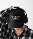 【SALE 1979円→890円】【WEGO】FRIENDSロゴキャップ