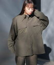 【SALE3959円→2499円】ナイロンメッシュポケットシャツ メンズ レディース シャツ アウター ナイロン メッシュ 春 秋 WEGO ウィゴー