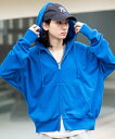 25秋新作 コンパクトフィットダブルZIPパーカー メンズ レディース ユニセックス 男女兼用 ゆったり トップス パーカー 長袖 シンプル 無地 WEGO ウィゴー
