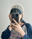 【WEGO】スパンコールクロシェキャップ