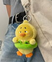 【WEGO】まゆげひよこぬいぐるみキーホルダー(2)
