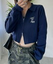 【SALE 3959円→2199円】WZIPスターモチーフニット レディース トップス カーディガン ニットカーディガン 長袖 ニットカーデ WEGO ウィゴー