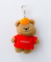 【WEGO】smileベアぬいぐるみキーホルダー