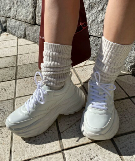 【SS限定SALE 5499円→1979円】クリアライトソールスニーカー レディース スニーカー 靴 シューズ 厚底スニーカー 厚底シューズ WEGO ウィゴーのサムネイル