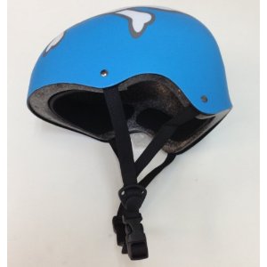 スポーツ用プロテクターヘルメット　バイク ボード スノボー 自転車 モトクロス スポーツ プロテクターヘルメット ブルー