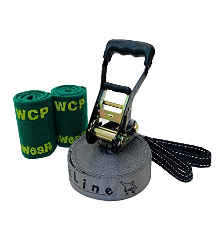 初心者セット【スラックライン】 WCPジャンプライン 15m (ツリーウェア付) 綱渡り 日本メーカー新発売【あす楽対応】バランスウォーカー スタンダードライン 綱渡り ドッペルギャンガー 体幹 ボルダリング アウトドア 沢登り・ケイビング キャンプ 公園 遊び トレーニング
