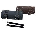 あす楽対応 2色 三方良し バイク用ツールバック スタッズ付き PUレザー 収納バッグ 取付簡単 工具 小物入れ バイク用 汎用 ツールバッグ 防水 ツールポー...